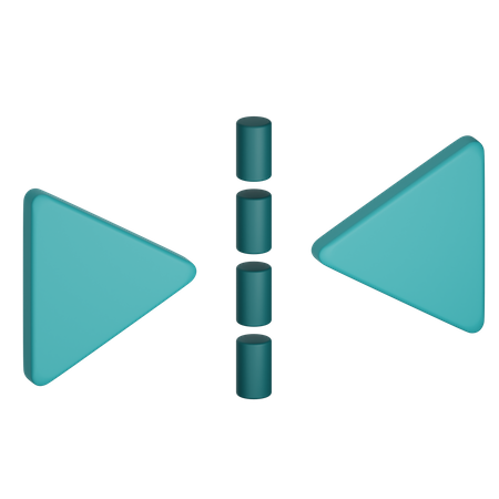 Herramientas de espejo  3D Icon