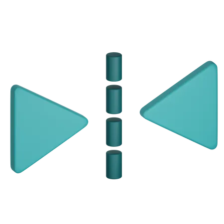 Herramientas de espejo  3D Icon