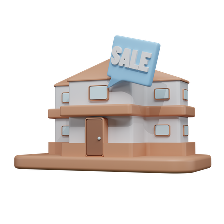 Villa zum Verkauf  3D Icon