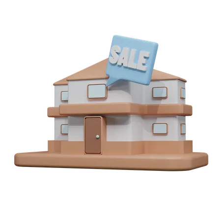 Villa zum Verkauf  3D Icon