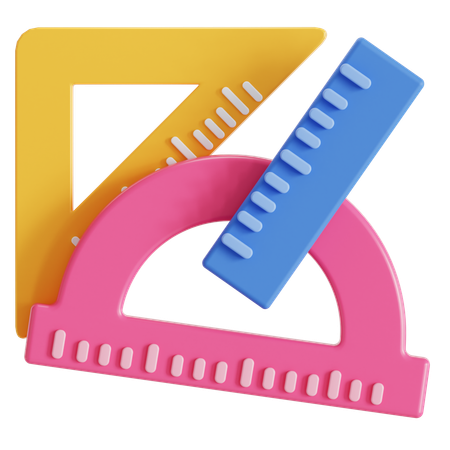 Lineale  3D Icon