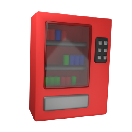 Verkäufermaschine  3D Icon