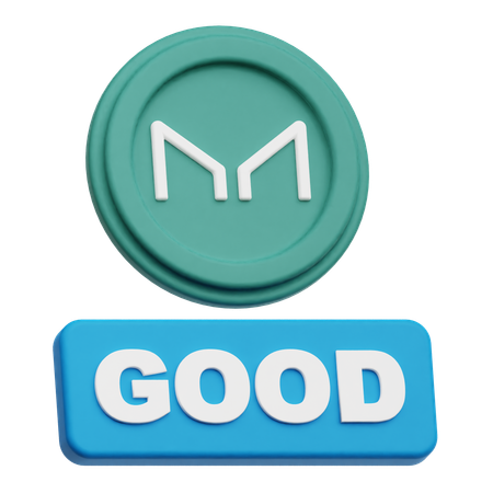Hersteller Münze gut  3D Icon