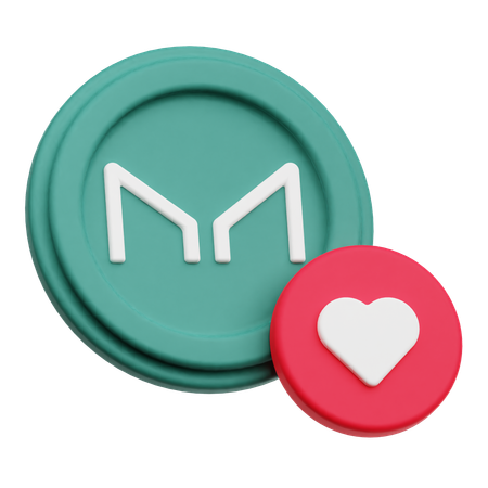 Hersteller Münze Liebe  3D Icon
