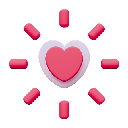 Herz  3D Icon