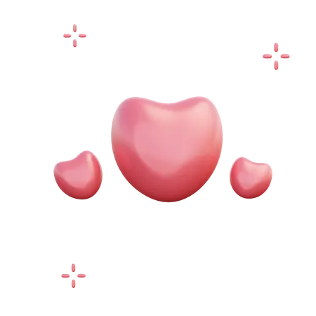 Herz  3D Illustration