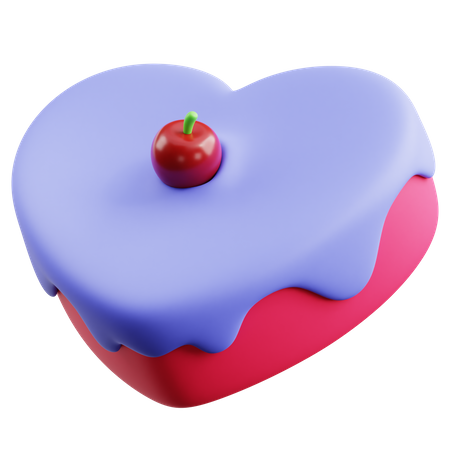 Herzkuchen  3D Icon