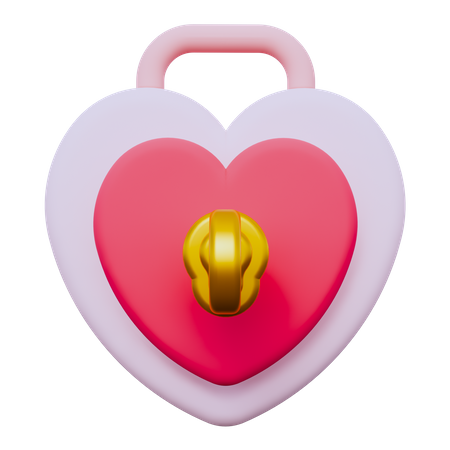 Herzschloss  3D Icon