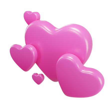 Herzen der Liebe  3D Icon