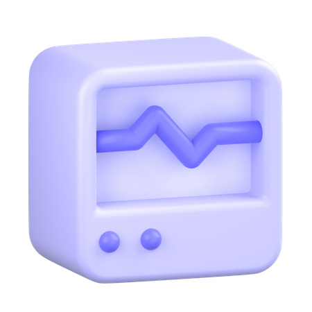 Herzfrequenzmessgerät  3D Icon