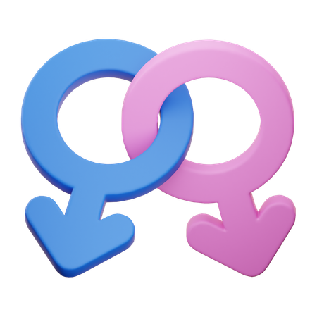 Hétérosexuel  3D Icon