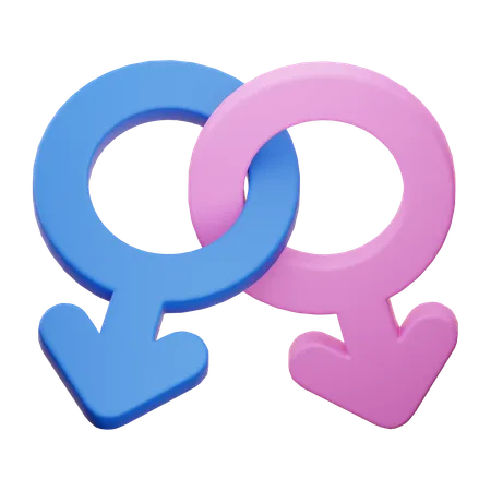 Hétérosexuel  3D Icon