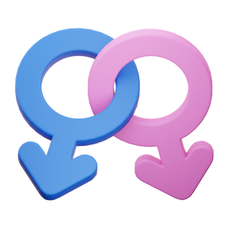 Heterossexual  3D Icon