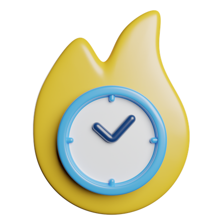 Temps  3D Icon