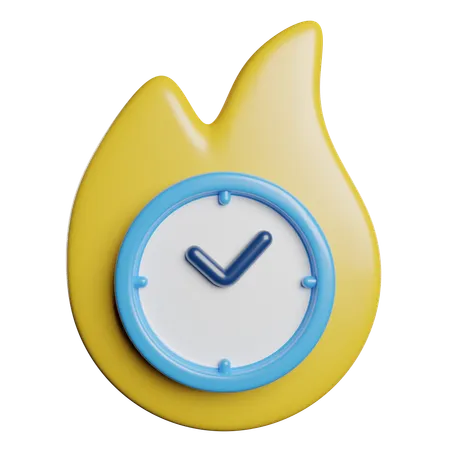 Temps  3D Icon