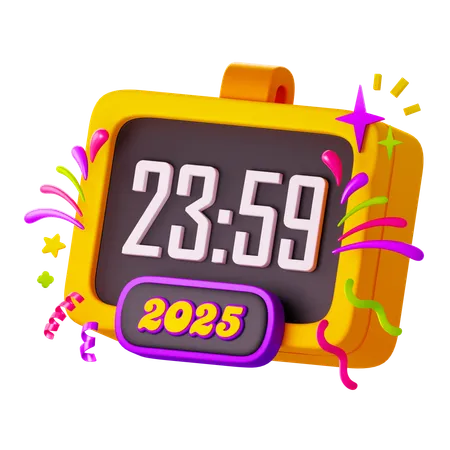 Temps  3D Icon