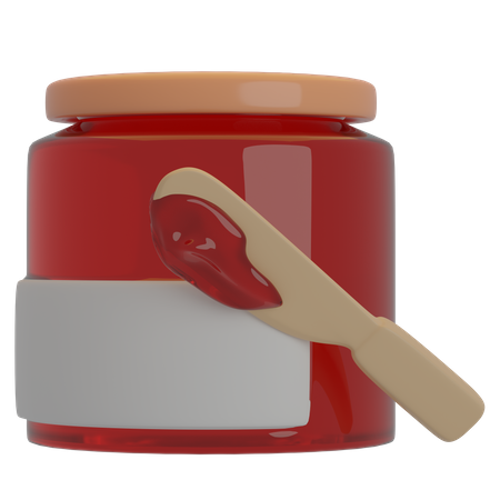 Confiture  3D Icon