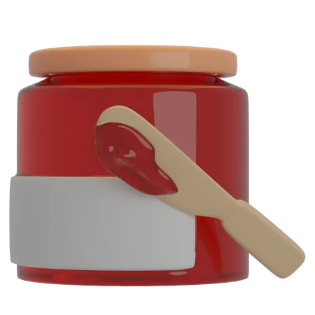 Confiture  3D Icon