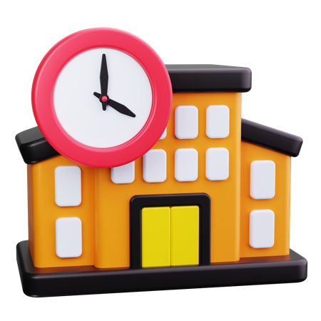 Temps de bureau  3D Icon