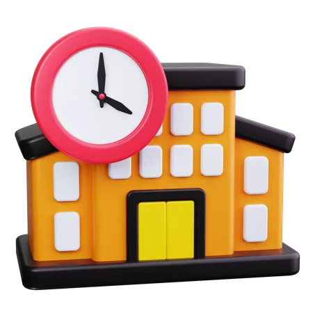 Temps de bureau  3D Icon