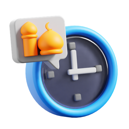 Temps de prière  3D Icon