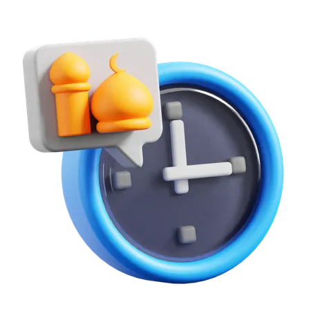 Temps de prière  3D Icon