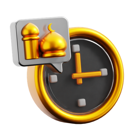 Temps de prière  3D Icon