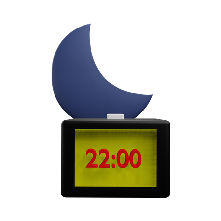 Temps de sommeil  3D Icon