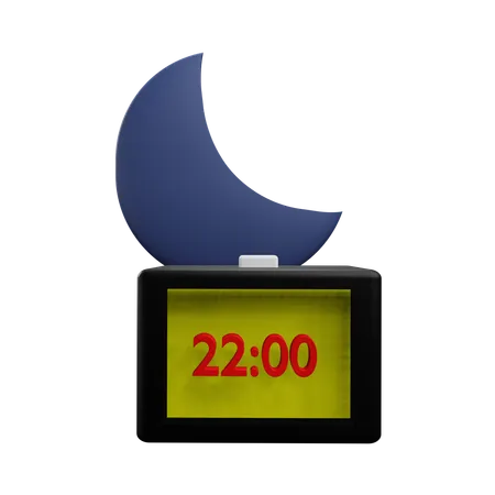 Temps de sommeil  3D Icon