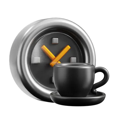 L'heure du café  3D Icon