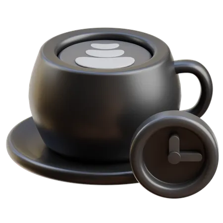 L'heure du café  3D Icon