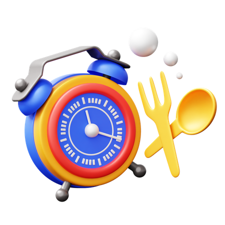 L'heure de manger  3D Icon