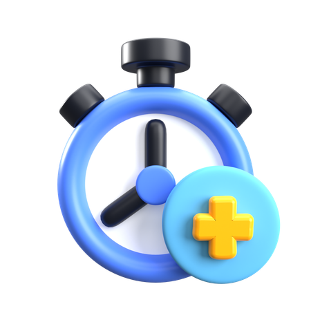 Ajouter du temps  3D Icon