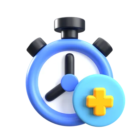 Ajouter du temps  3D Icon