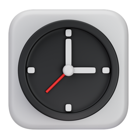 Heures  3D Icon