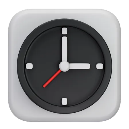 Heures  3D Icon