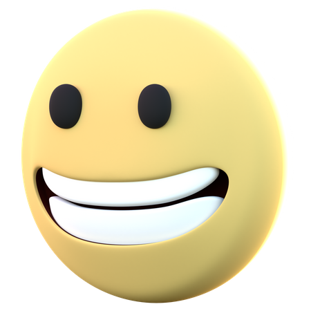 Heureux  3D Emoji