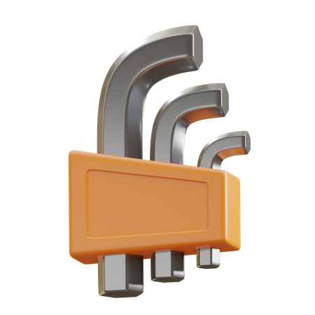 Hex  3D Icon