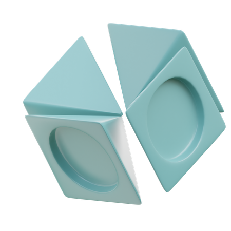 Hexa Cones  3D Icon