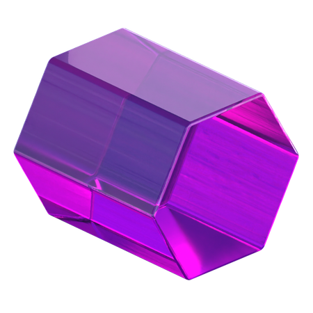 Hexagon  3D Icon