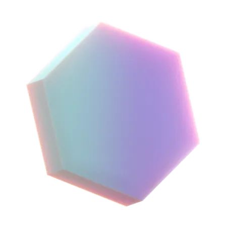 Hexagon  3D Icon