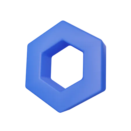 Hexagon  3D Icon