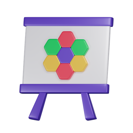 Hexagon  3D Icon