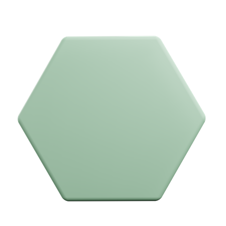 Hexagon  3D Icon