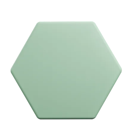 Hexagon  3D Icon