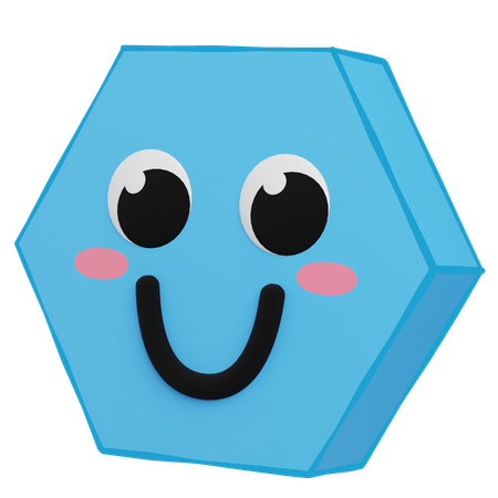 Hexagon  3D Icon