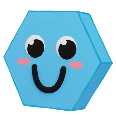 Hexagon  3D Icon