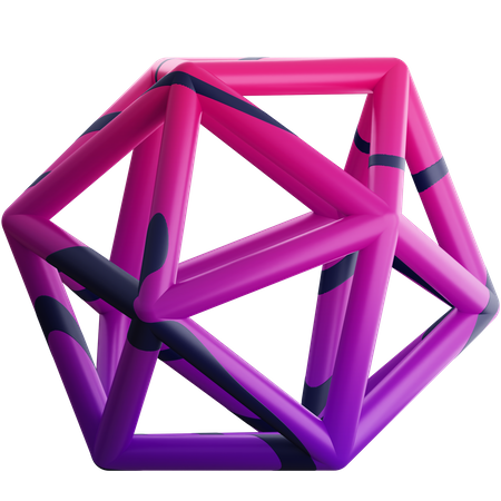 Hexagon  3D Illustration