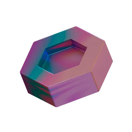 Hexagon  3D Illustration