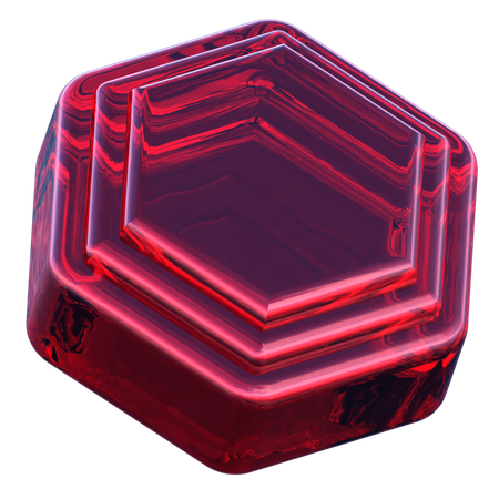 Hexagon Pattern  3D Icon